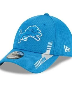 2021 Detroit Lions New Era 39THIRTY NFL Home Sideline On Field Stretch Hat Cap