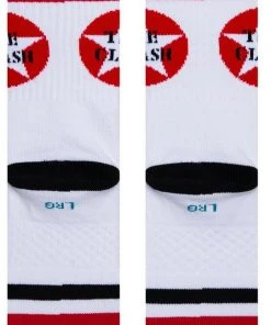 Stance X The Clash Clampdown Crew Rock Socks Large Men's 9-13