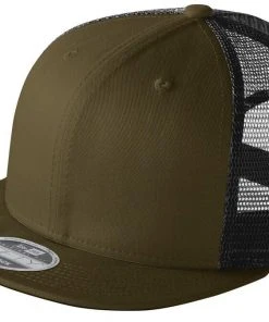 New Era 9FIFTY Mesh Snapback Hat Original Fit Trucker Cap Blank Flat Brim 950 24 New Era 9FIFTY Mesh Snapback Hat Original Fit Trucker Cap Blank Flat Brim 950