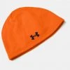 Under Armour Men's UA Fleece Storm Beanie Stocking Cap Blaze Orange Hunting Hat