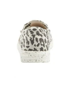 Hey Dude Wendy Hey Dude Women's Wendy Misty Woven Cheetah Grey Shoes Slip On Comfortable Casual 10 Hey Dude Wendy Hey Dude Women's Wendy Misty Woven Cheetah Grey Shoes Slip On Comfortable Casual