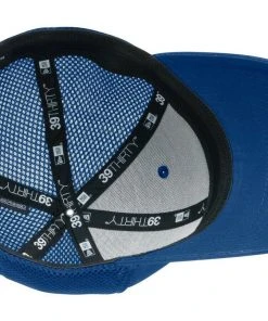 New Era 39THIRTY Mesh Back Flex Stretch Hat Blank Cap - Black, White, Navy, Red