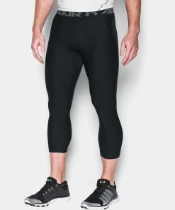 Under Armour Men's UA HeatGear Armour Compression 3/4" Leggings