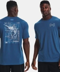 Under Armour Men's UA Fish Marlin Skelmatic Short Sleeve Graphic T-Shirt SS Tee