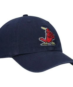 ’47 St. Louis Cardinals 47 Brand MLB Clean Up Adjustable Strapback Hat Dad Cap Retro
