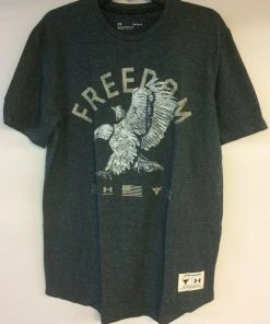 Under Armour Men's UA Project Rock Vet Day Eagle T-Shirt Dwayne "Rock" Johnson