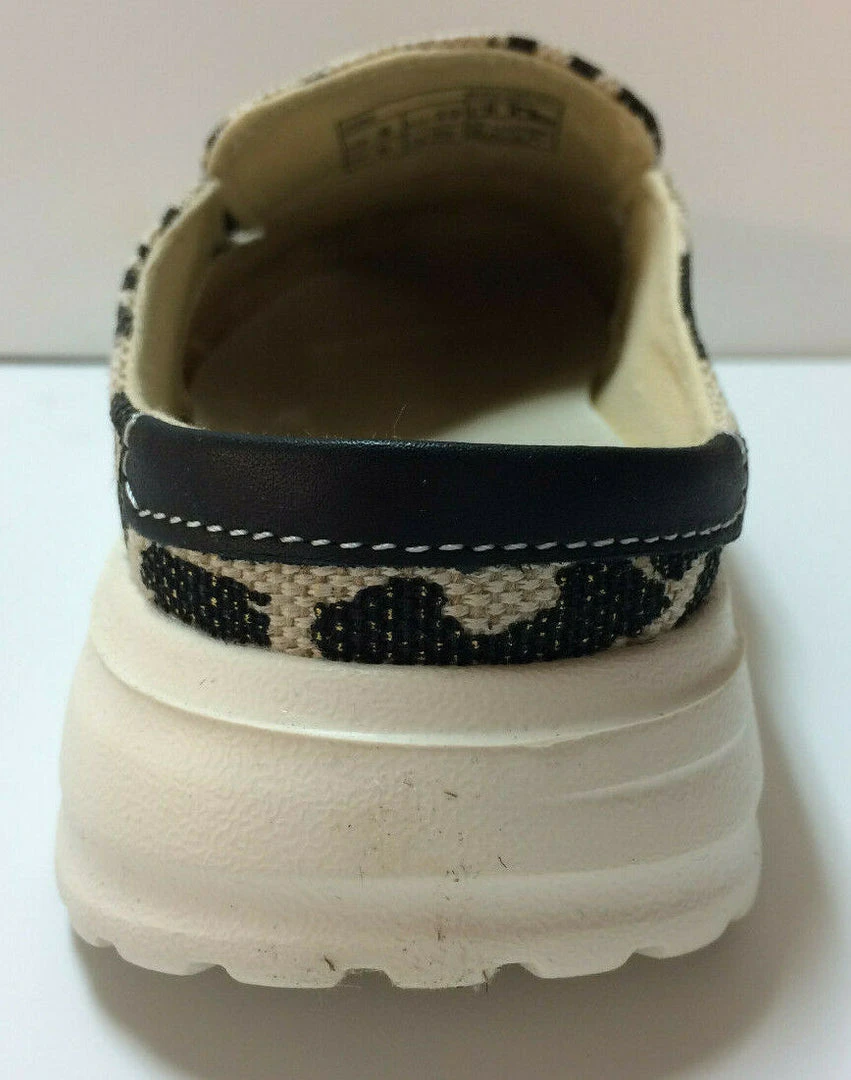 Hey Dude Wendy Nora Black Cheetah Lightweight Casual Comfy Slip On Women's Shoes 4 Hey Dude Wendy Nora Black Cheetah Lightweight Casual Comfy Slip On Women's Shoes