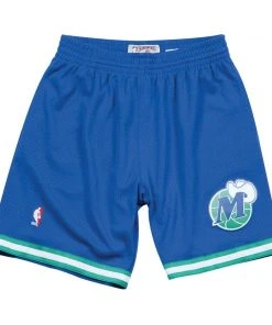 1998 Dallas Mavericks Mitchell & Ness NBA Authentic Swingman Men's Mesh Shorts