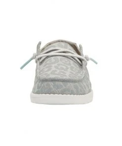 Hey Dude Wendy Youth Cat Eye Grey Shoes Comfortable Lightweight Slip On Casual 9 Hey Dude Wendy Youth Cat Eye Grey Shoes Comfortable Lightweight Slip On Casual