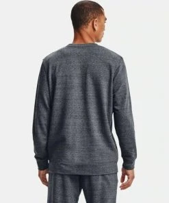 Under Armour Men's UA Rival Terry Crew Big Logo Sweatshirt Pullover 19 Under Armour Men's UA Rival Terry Crew Big Logo Sweatshirt Pullover