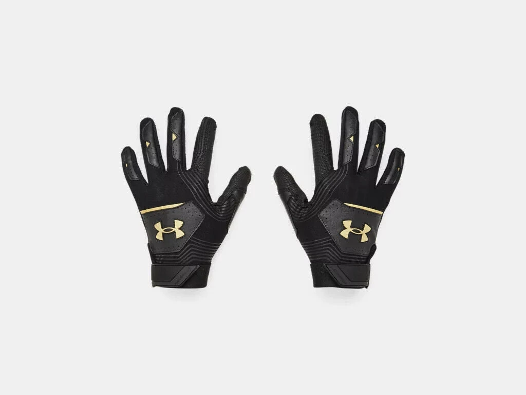 2022 Under Armour Mens UA Clean Up Baseball Softball Adult Batting Gloves 2 2022 Under Armour Mens UA Clean Up Baseball Softball Adult Batting Gloves