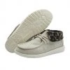 Hey Dude Wendy Britt Cream Cheetah Women's Lightweight Casual Slip On Shoes Hey Dude Shoes