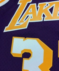 Magic Johnson Los Angeles Lakers LA Mitchell & Ness NBA Authentic Jersey Earvin