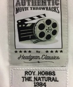 Headgear Classics Roy Hobbs New York Knights The Natural Movie Authentic Baseball Jersey 15 Headgear Classics Roy Hobbs New York Knights The Natural Movie Authentic Baseball Jersey