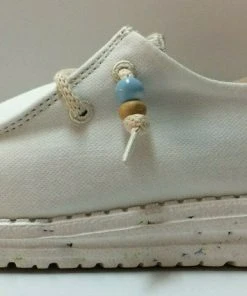 Hey Dude Wendy Natural Salt Women's Lightweight Casual Comfortable Shoes Slip On 8 Hey Dude Wendy Natural Salt Women's Lightweight Casual Comfortable Shoes Slip On