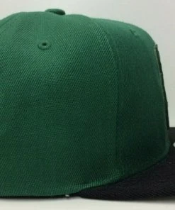 Milwaukee Bucks Mitchell & Ness NBA Snapback Hat 2Tone Flat Brim Adjustable Cap