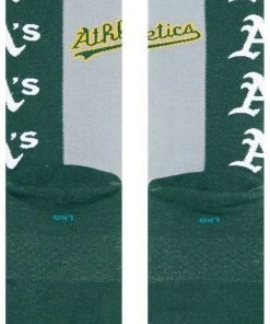 2022 Oakland Athletics A's Stance MLB Split Crew Baseball Socks Large Men's 9-13