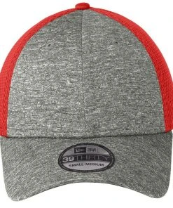 New Era 39THIRTY Shadow Heather Flex Mesh Structured Stretch Hat Blank Cap