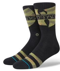 Stance X Wu-Tang Clan Clan In Da Front Hip Hop Rap Crew Socks Large Men's 9-13