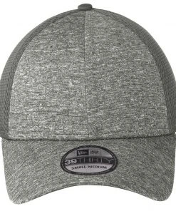 New Era 39THIRTY Shadow Heather Flex Mesh Structured Stretch Hat Blank Cap