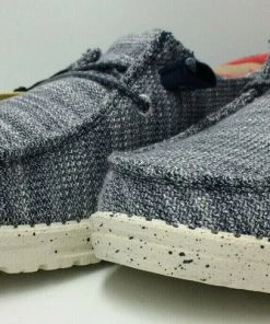 Hey Dude Wendy Stretch Denim Lightweight Comfortable SlipOn Casual Women's Shoes Hey Dude Shoes