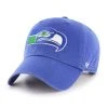 ’47 Seattle Seahawks '47 Brand NFL Clean Up Adjustable Strapback Hat Dad Cap Legacy