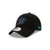 2022 Miami Marlins M New Era MLB 9TWENTY Adjustable Strapback Hat Dad Cap 920