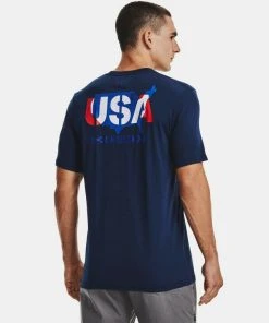Under Armour Mens UA Freedom USA States Logo Short Sleeve Graphic T-Shirt SS Tee 14 Under Armour Mens UA Freedom USA States Logo Short Sleeve Graphic T-Shirt SS Tee