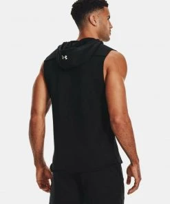 Under Armour Mens UA Project Rock Terry Sleeveless Hoodie Iron Paradise Rock 22 Under Armour Mens UA Project Rock Terry Sleeveless Hoodie Iron Paradise Rock