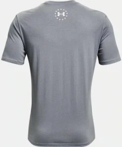 Under Armour Mens UA Freedom Hook Logo Short Sleeve Graphic T-Shirt SS Tee