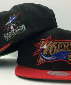2002 NBA All-Star Game Philadelphia 76ers Mitchell & Ness Snapback Hat Cap ASG