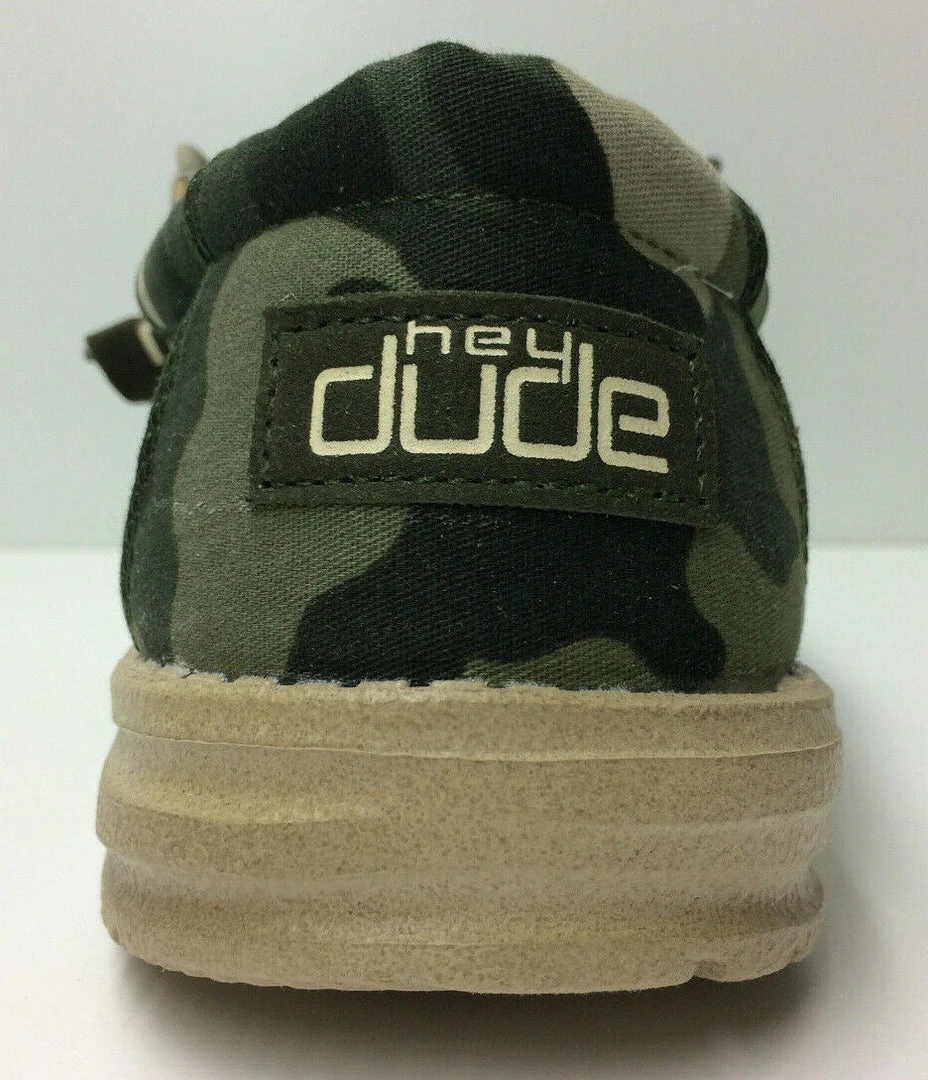 Hey Dude Wally Camo Men's Casual Comfortable Lightweight Slip On Shoes Hey Dude Shoes 4 Hey Dude Wally Camo Men's Casual Comfortable Lightweight Slip On Shoes Hey Dude Shoes