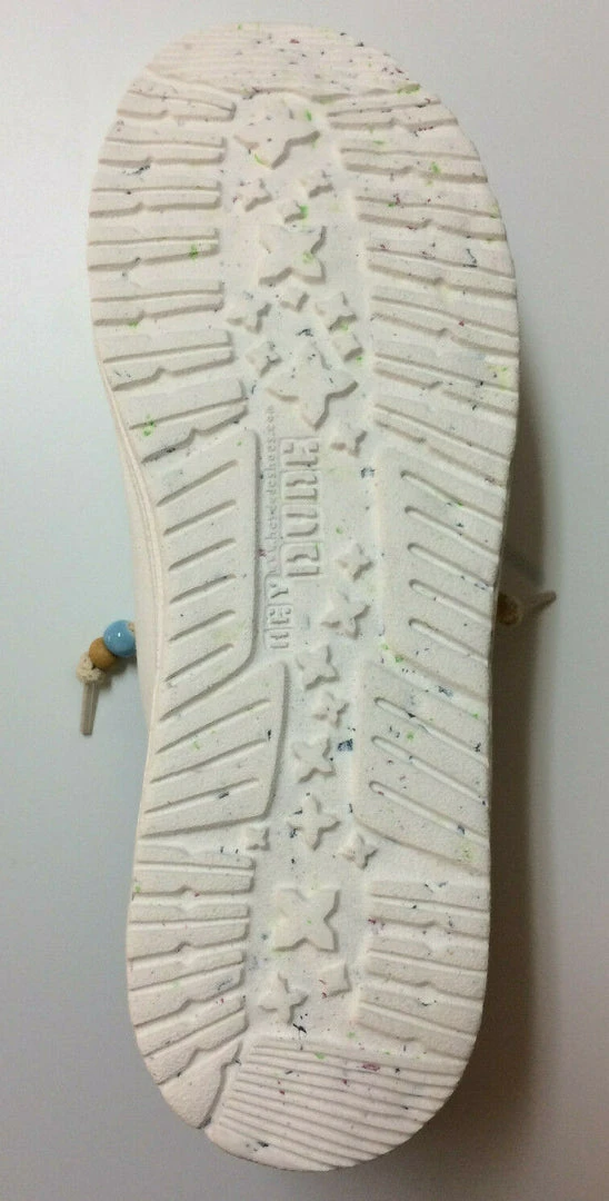 Hey Dude Wendy Natural Salt Women's Lightweight Casual Comfortable Shoes Slip On 5 Hey Dude Wendy Natural Salt Women's Lightweight Casual Comfortable Shoes Slip On