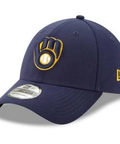 2021 Milwaukee Brewers New Era MLB 39THIRTY Team Classic Stretch Flex Cap Hat