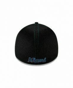 2022 Miami Marlins M New Era MLB Neo 39THIRTY Stretch Fit Flex Mesh Back Cap Hat 12 2022 Miami Marlins M New Era MLB Neo 39THIRTY Stretch Fit Flex Mesh Back Cap Hat