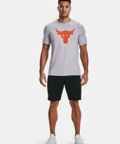 2021 Under Armour Mens UA Project Rock Brahma Bull T-Shirt Dwayne Rock Johnson