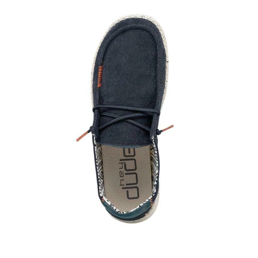 Hey Dude Wendy Corduroy Navy Women's Lightweight Shoes Slip On Casual Comfort Hey Dude Shoes 6 Hey Dude Wendy Corduroy Navy Women's Lightweight Shoes Slip On Casual Comfort Hey Dude Shoes
