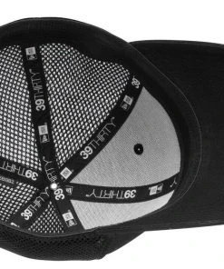 New Era 39THIRTY Mesh Back Flex Stretch Hat Blank Cap - Black, White, Navy, Red