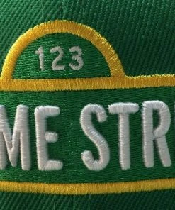 Sesame Street Headgear Classics TV Show Authentic Snapback Hat Cap