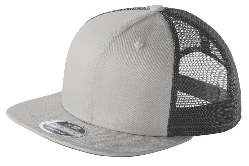 New Era 9FIFTY Mesh Snapback Hat Original Fit Trucker Cap Blank Flat Brim 950 4 New Era 9FIFTY Mesh Snapback Hat Original Fit Trucker Cap Blank Flat Brim 950