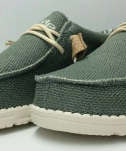 Hey Dude Wally Eden Sage Men's Shoes Comfortable Lightweight Slip On Casual Shoe