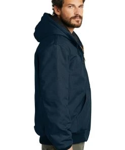 Carhartt Quilted Flannel Lined Duck Active Jacket J140 Regular/Tall Work Winter