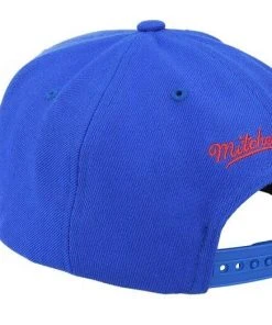 Philadelphia 76ers Mitchell & Ness NBA Snapback Hat 2Tone Hardwood Cap Sixers