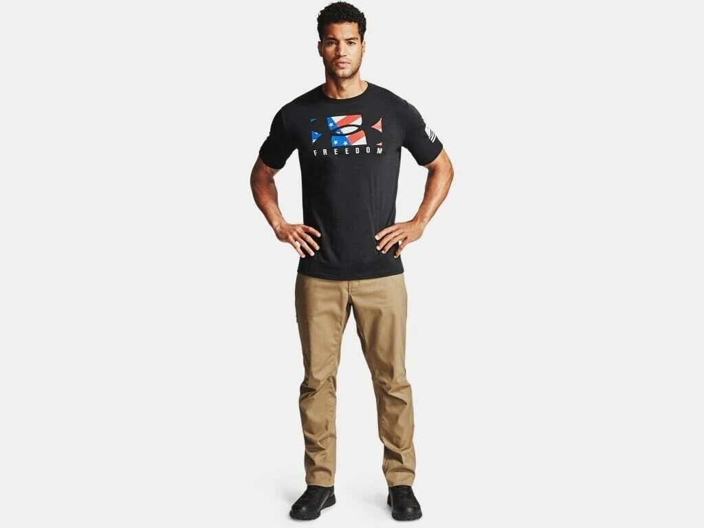 Under Armour Mens UA Freedom New BFL Short Sleeve Graphic T-Shirt SS Tee 4 Under Armour Mens UA Freedom New BFL Short Sleeve Graphic T-Shirt SS Tee