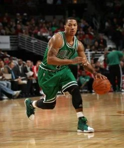 NBA Derrick Rose Chicago Bulls Mitchell & Ness Authentic St. Patrick's Day Jersey 9 NBA Derrick Rose Chicago Bulls Mitchell & Ness Authentic St. Patrick's Day Jersey