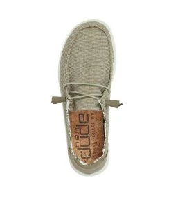 Hey Dude Wendy Chambray Sage Lightweight Slip On Casual Comfort Women's Shoes