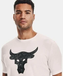 2021 Under Armour Mens UA Project Rock Brahma Bull T-Shirt Dwayne Rock Johnson