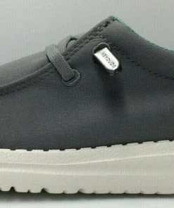 Hey Dude Wendy ADV Charcoal Women's Lightweight Comfortable Slip On Casual Shoes