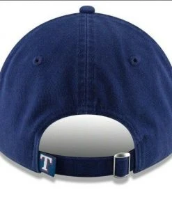 Texas Rangers State Flag New Era 9TWENTY Cooperstown Strapback Adjustable Hat MLB