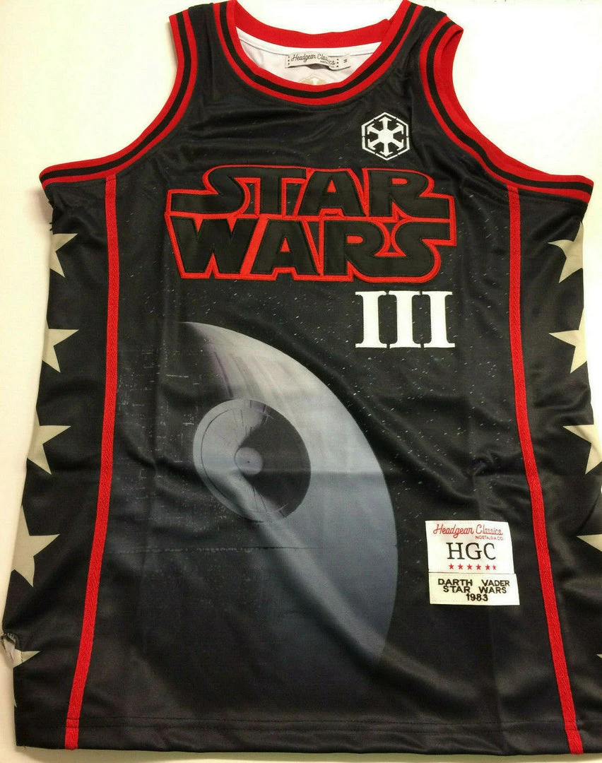 Darth Vader Star Wars Headgear Classics Authentic Basketball Jersey Film Galaxy 7 Darth Vader Star Wars Headgear Classics Authentic Basketball Jersey Film Galaxy